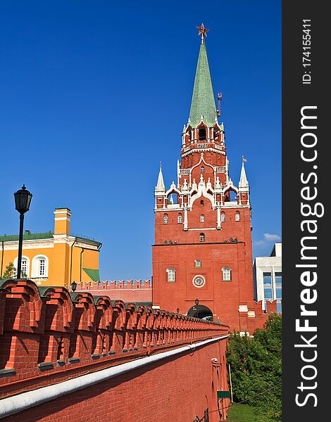 Moscow Kremlin On Red Square In Moscow