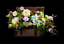 Flowers In A Box Stock Photography Flowers In A Box Stock Photography
