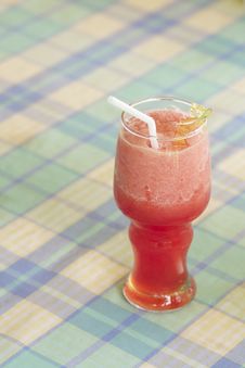 Watermelon Smoothie Royalty Free Stock Images Watermelon Smoothie Royalty Free Stock Images