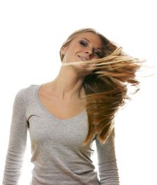 Portrait Of The Blonde Stock Images Portrait Of The Blonde Stock Images