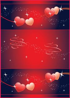 Hearts Abstract Background Stock Photos Hearts Abstract Background Stock Photos