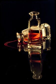Glass Bottles Royalty Free Stock Photography Glass Bottles Royalty Free Stock Photography