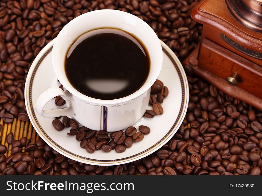 Delicious Coffee Closeup