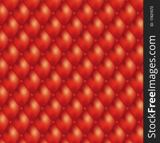 Luxury seamless red leather background