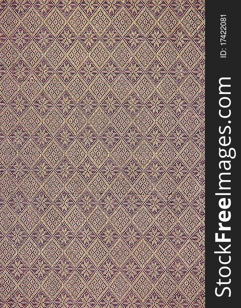 Hand-woven fabrics in Thai-pattern designs. Hand-woven fabrics in Thai-pattern designs.