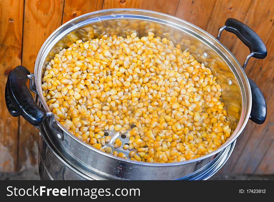 Corn seed cooking is healthcare and medicine