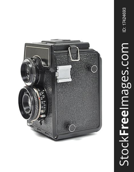 Old middle-format camera