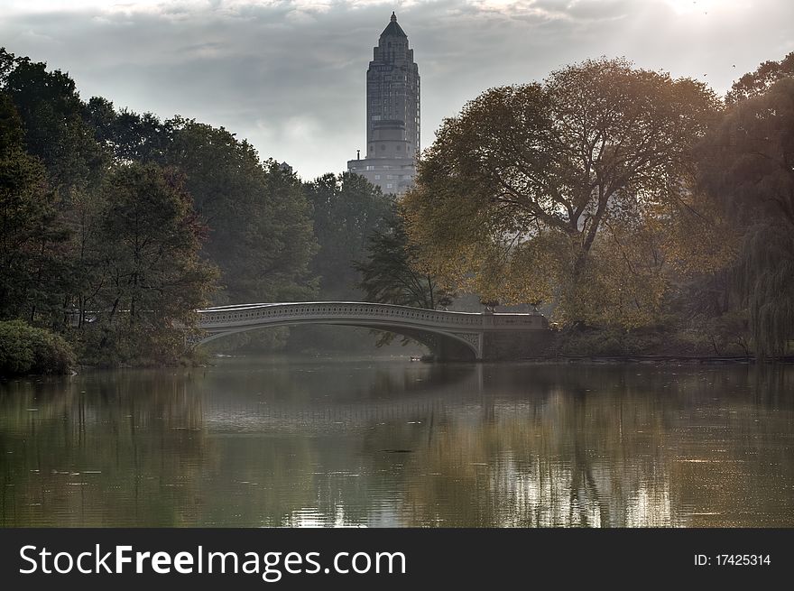 Central Park In Early Autumn