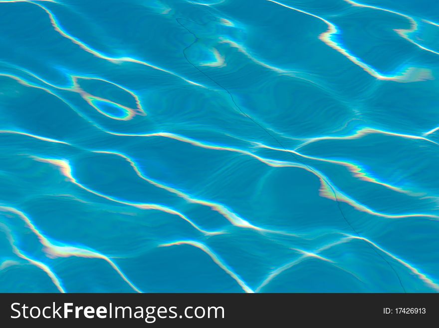 The abstract water hotspot texture