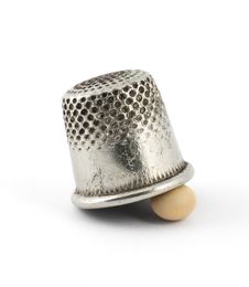 Thimble And Pea Royalty Free Stock Photos Thimble And Pea Royalty Free Stock Photos