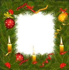 Christmas Background With Christmas Tree. Royalty Free Stock Image Christmas Background With Christmas Tree. Royalty Free Stock Image