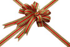 Red Ribbon Bow Royalty Free Stock Image Red Ribbon Bow Royalty Free Stock Image