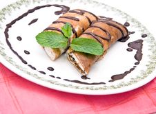 Pancakes With Cottage Cheese Royalty Free Stock Image Pancakes With Cottage Cheese Royalty Free Stock Image