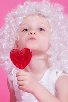Cute Angel Stock Image Cute Angel Stock Image
