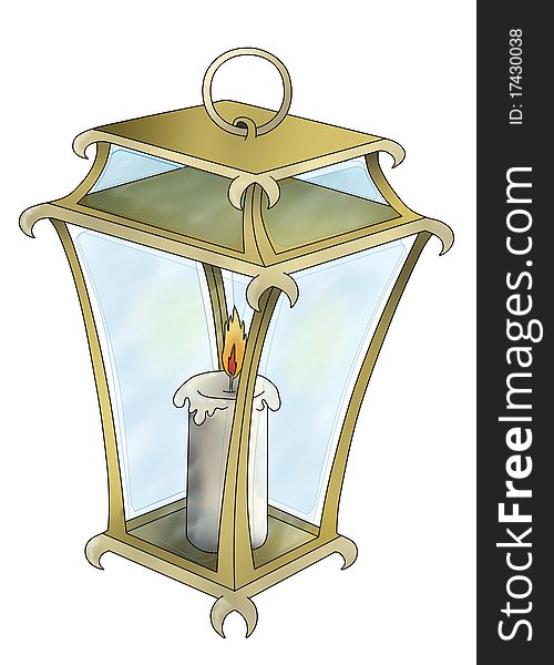 Lantern With Candle