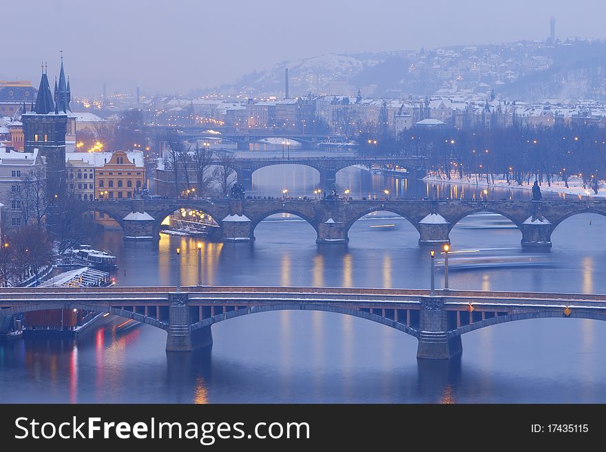 Prague bridges