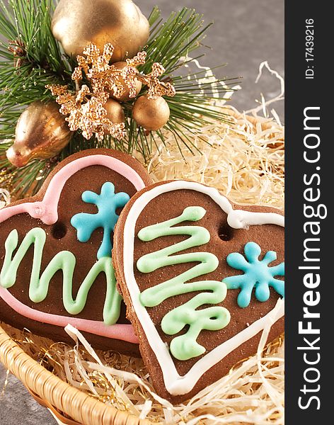Traditional christmas gingerbread