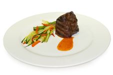 Gourmet Fillet Steak Royalty Free Stock Photos Gourmet Fillet Steak Royalty Free Stock Photos