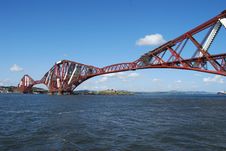 Blue Sky Over Forth Royalty Free Stock Image Blue Sky Over Forth Royalty Free Stock Image