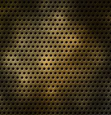 Metal Grid With Holes In The Form Of A Star Royalty Free Stock Photography Metal Grid With Holes In The Form Of A Star Royalty Free Stock Photography