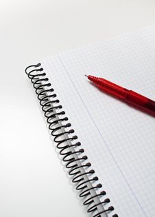 Notebook And Pen Stock Photos Notebook And Pen Stock Photos