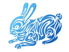 Stylized Rabbit Royalty Free Stock Photos Stylized Rabbit Royalty Free Stock Photos