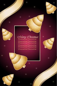 Xmas Backdrop Royalty Free Stock Image