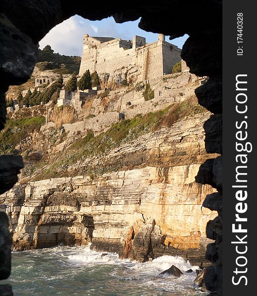 Portovenere a beautiful town in ligurian italy