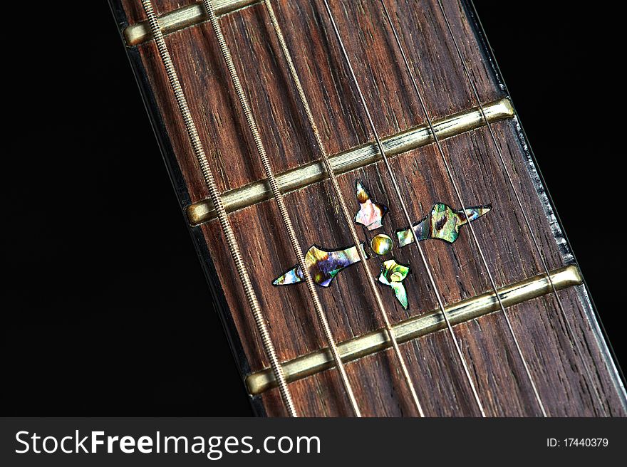 Nice Inlay In Guitar