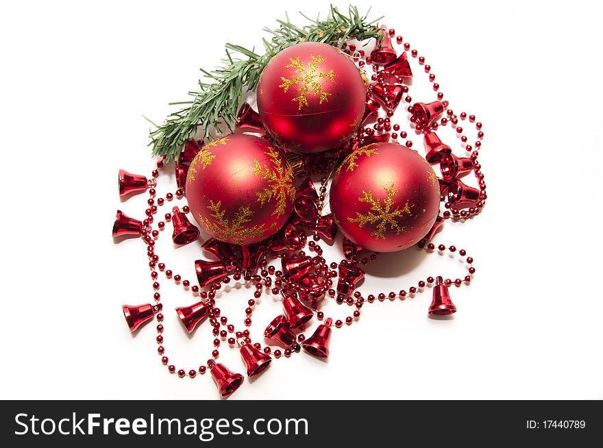 Isolated ornament for Christmas tree
