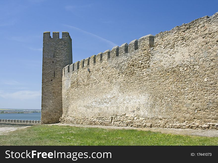 Akkerman fortress in Ukraine