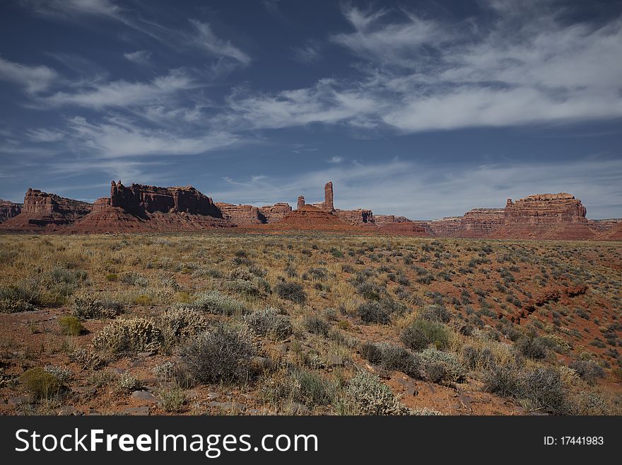 Monument Valley Navajo Tribal Park, Arizona and Utah.