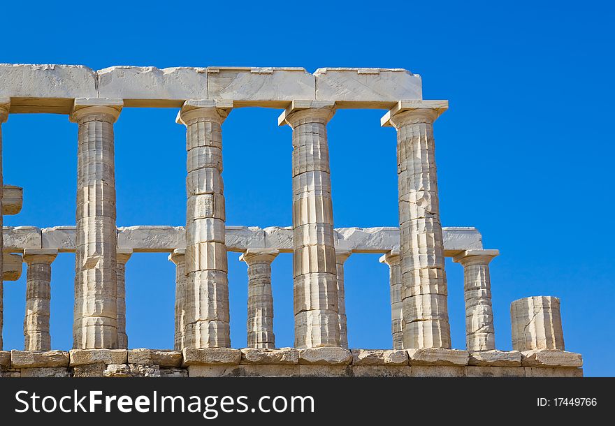Poseidon Temple near Athens, Greece