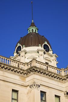 Courthouse In Bloomington, Illinois Royalty Free Stock Photo Courthouse In Bloomington, Illinois Royalty Free Stock Photo