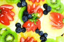 Fruit Tart Stock Photography