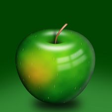 Green Apple Stock Image