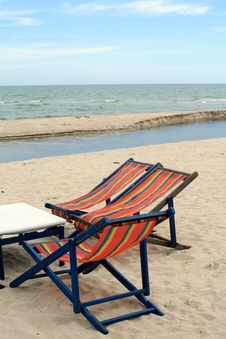 Beach Chairs Royalty Free Stock Images Beach Chairs Royalty Free Stock Images