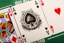 Poker Cards Royalty Free Stock Images Poker Cards Royalty Free Stock Images
