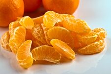 Peeled Clementines Stock Image Peeled Clementines Stock Image