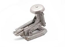 Old Rusty Stapler Royalty Free Stock Photo Old Rusty Stapler Royalty Free Stock Photo