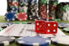 Dollars,cards And Poker Chips Royalty Free Stock Photos Dollars,cards And Poker Chips Royalty Free Stock Photos