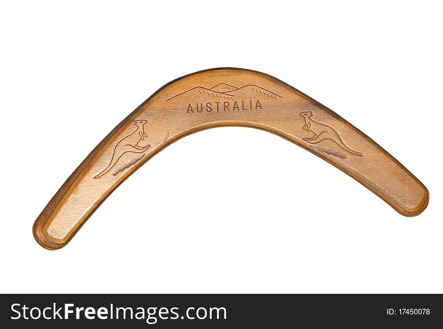 Wooden Boomerang made in australia