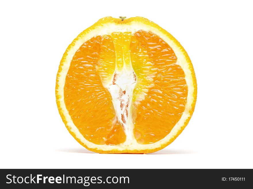 Oranges isolated on a white background