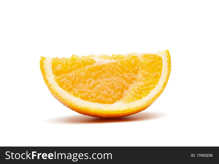 Oranges isolated on a white background