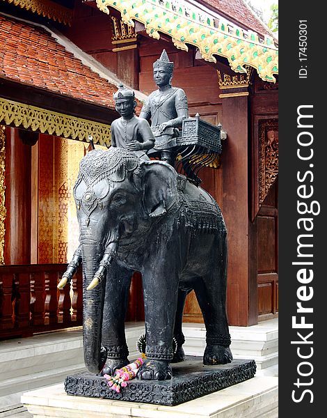 The beautiful sculpture of Northern Thailand. The beautiful sculpture of Northern Thailand