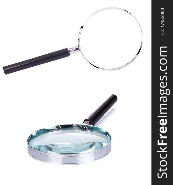 Magnifying Glass Isolated On White