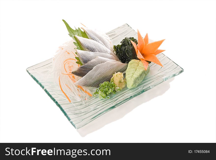 Shrime Saba Sashimi 5pcs. (Mackerel)