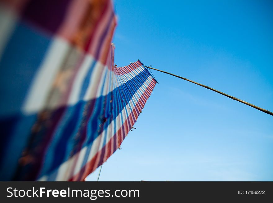 Flag of Thailand made a long statement in the job. Flag of Thailand made a long statement in the job