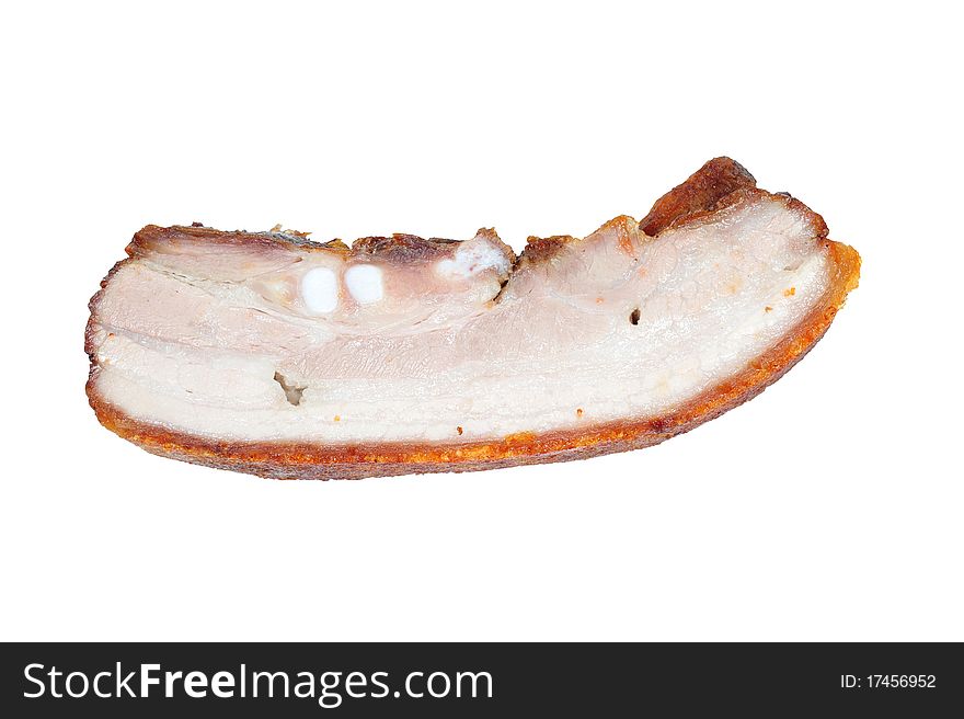 A Generous Slice Of Hong Kong Style Roasted Pork