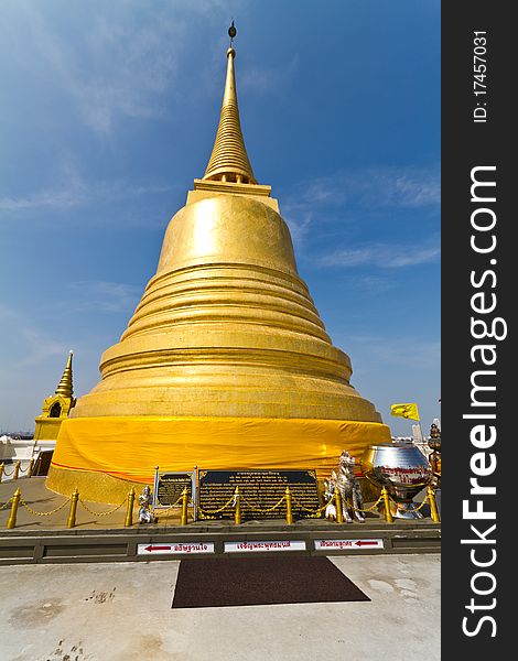 Golden Mount Temple (Wat Sakate), Bangkok, Thailand